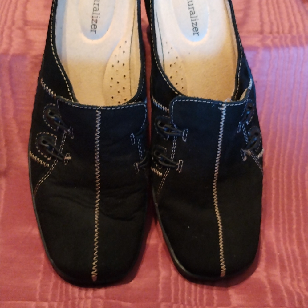 Naturalizer Black Suede Shoes